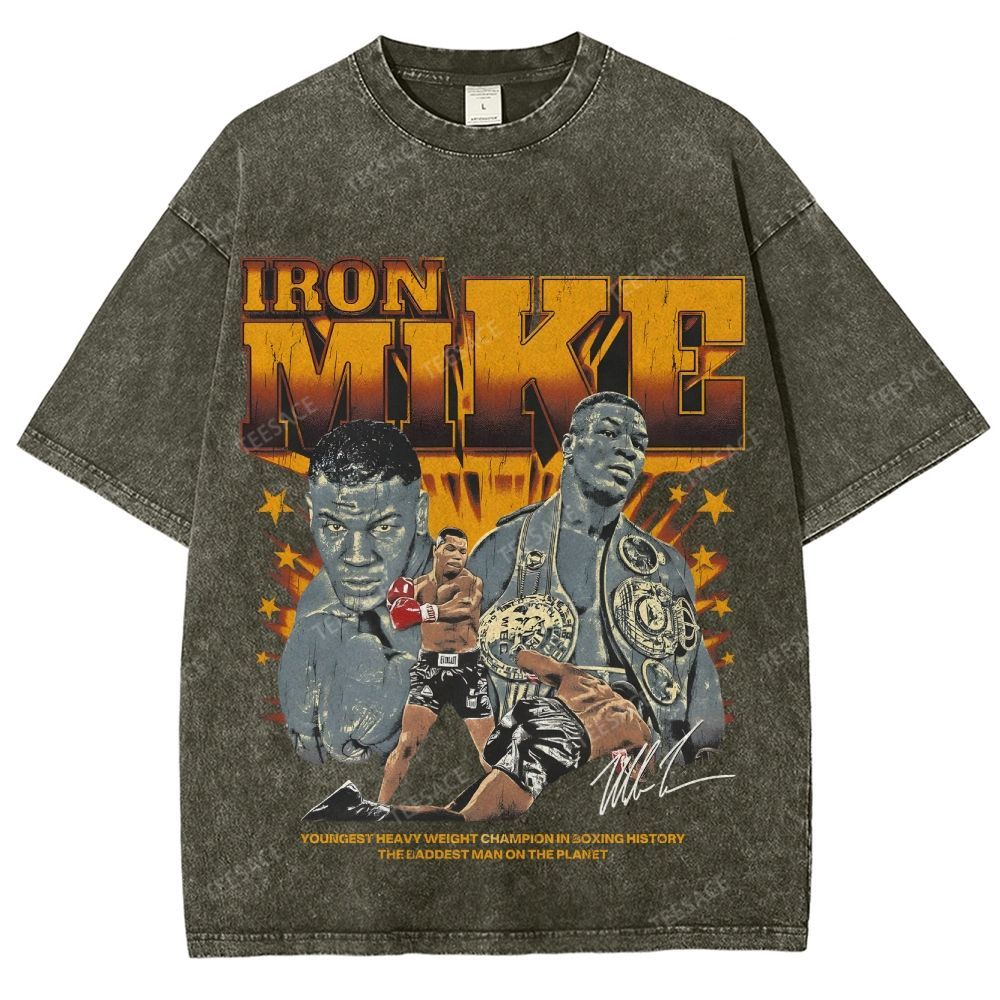 Unisex Fit Washed T-Shirt Tyson Tee