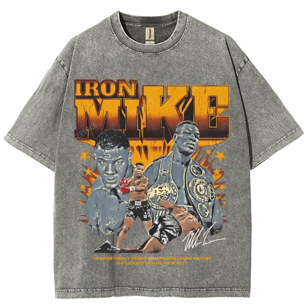 Unisex Fit Washed T-Shirt Tyson Tee