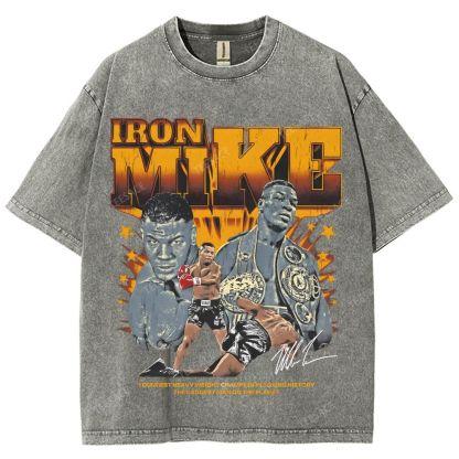 Unisex Fit Washed T-Shirt Tyson Tee