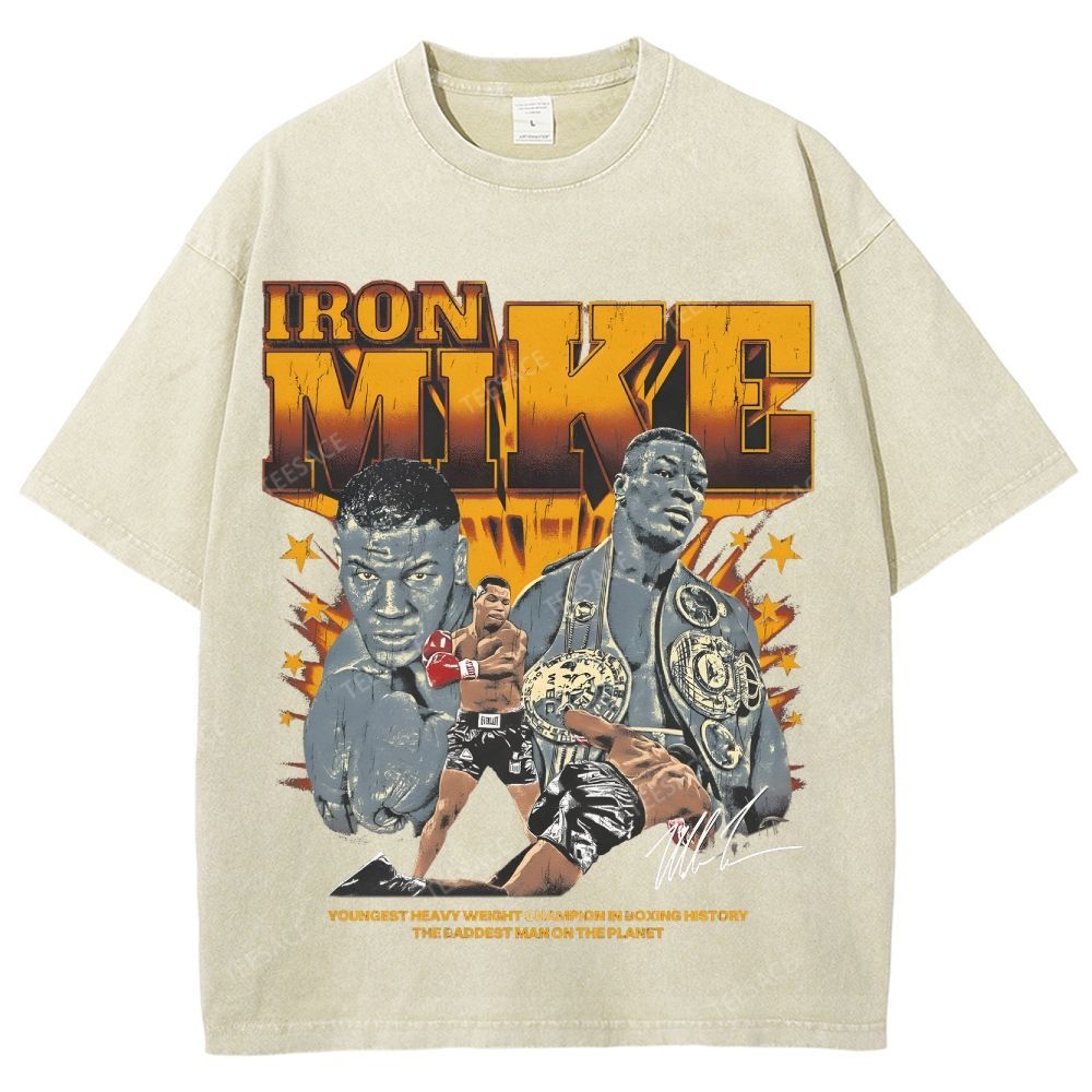 Unisex Fit Washed T-Shirt Tyson Tee