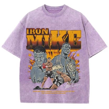 Unisex Fit Washed T-Shirt Tyson Tee