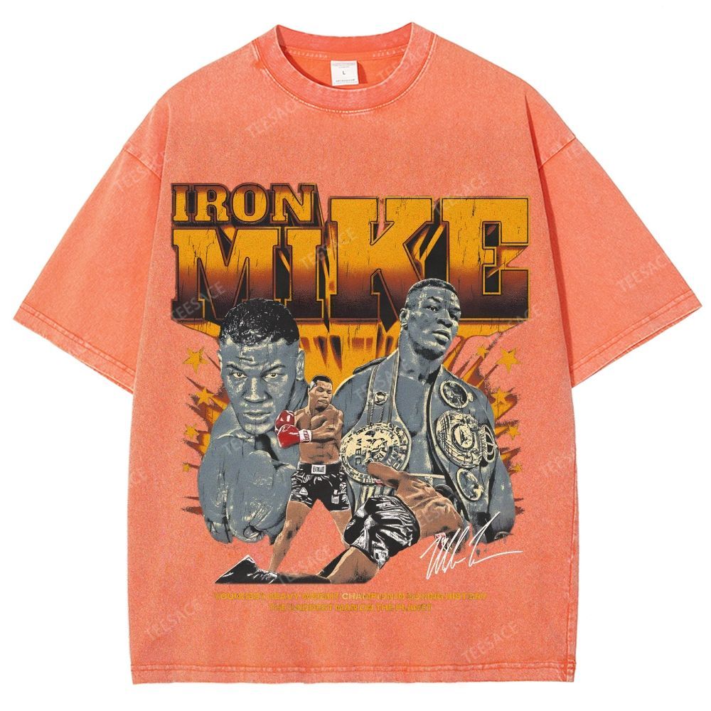 Unisex Fit Washed T-Shirt Tyson Tee