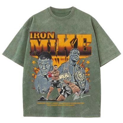 Unisex Fit Washed T-Shirt Tyson Tee