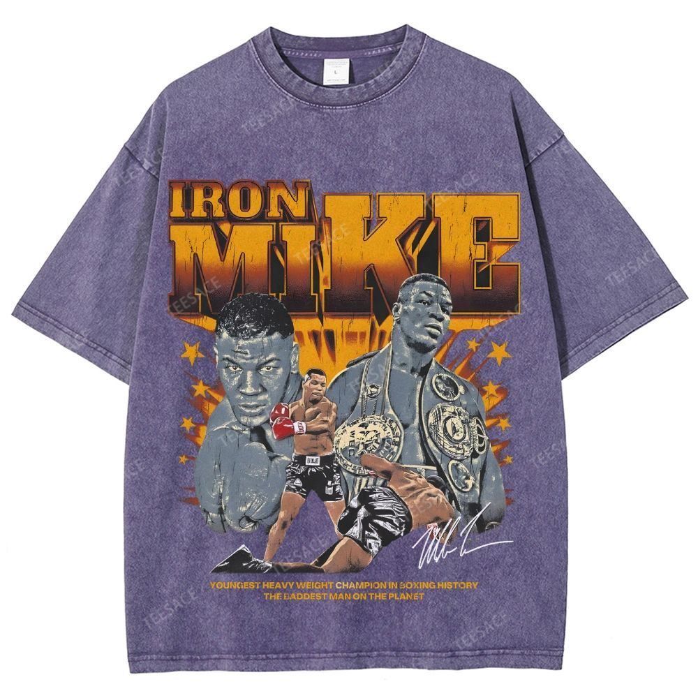 Unisex Fit Washed T-Shirt Tyson Tee