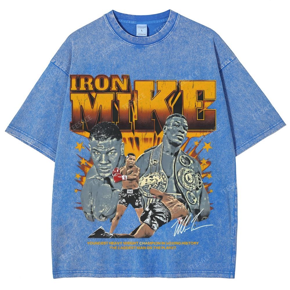Unisex Fit Washed T-Shirt Tyson Tee