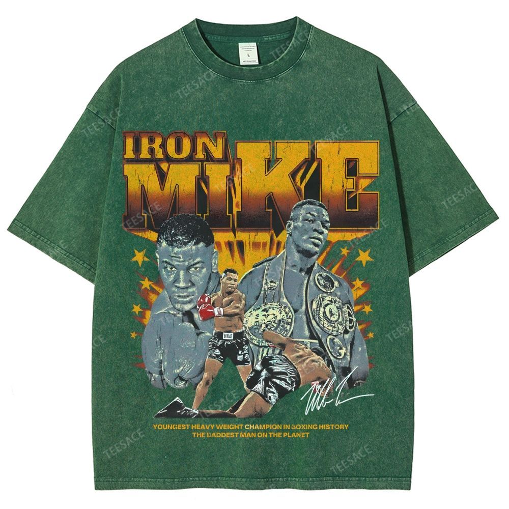 Unisex Fit Washed T-Shirt Tyson Tee