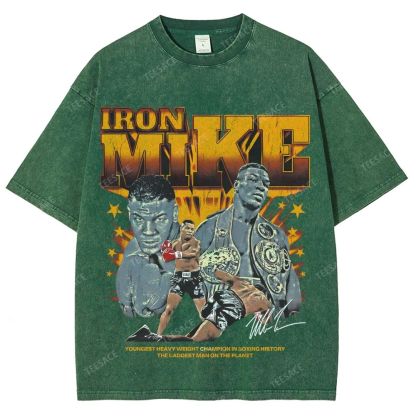 Unisex Fit Washed T-Shirt Tyson Tee