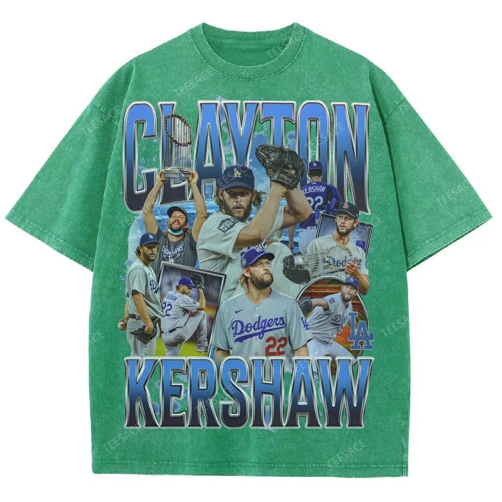 CLAYTON KERSHAW Vintage  Dodgers Tee