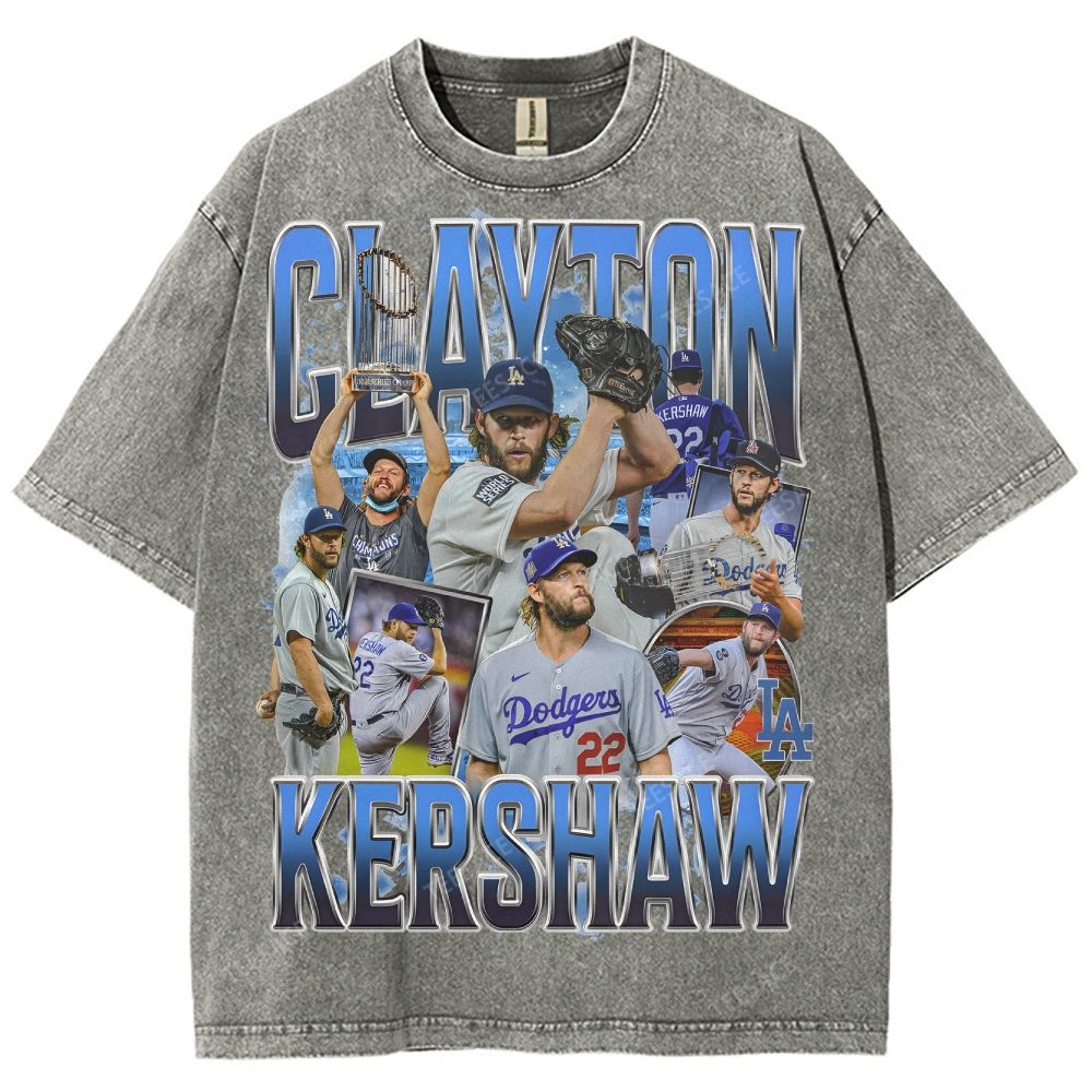 CLAYTON KERSHAW Vintage  Dodgers Tee