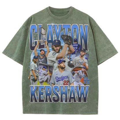 CLAYTON KERSHAW Vintage  Dodgers Tee
