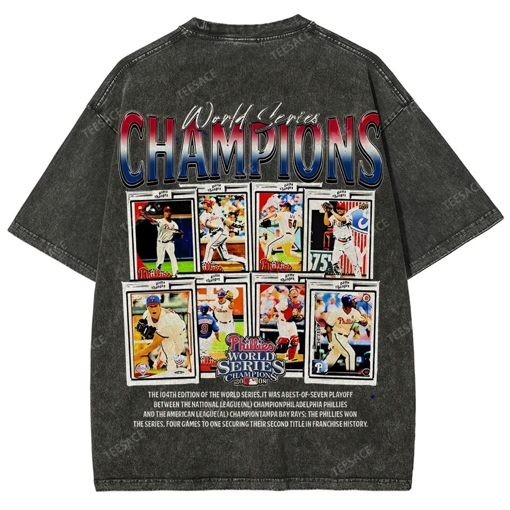 2008 World Series Champions - Phillies T-Shirt