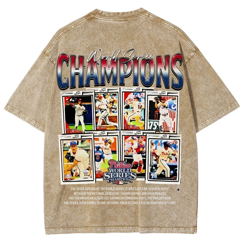2008 World Series Champions - Phillies T-Shirt