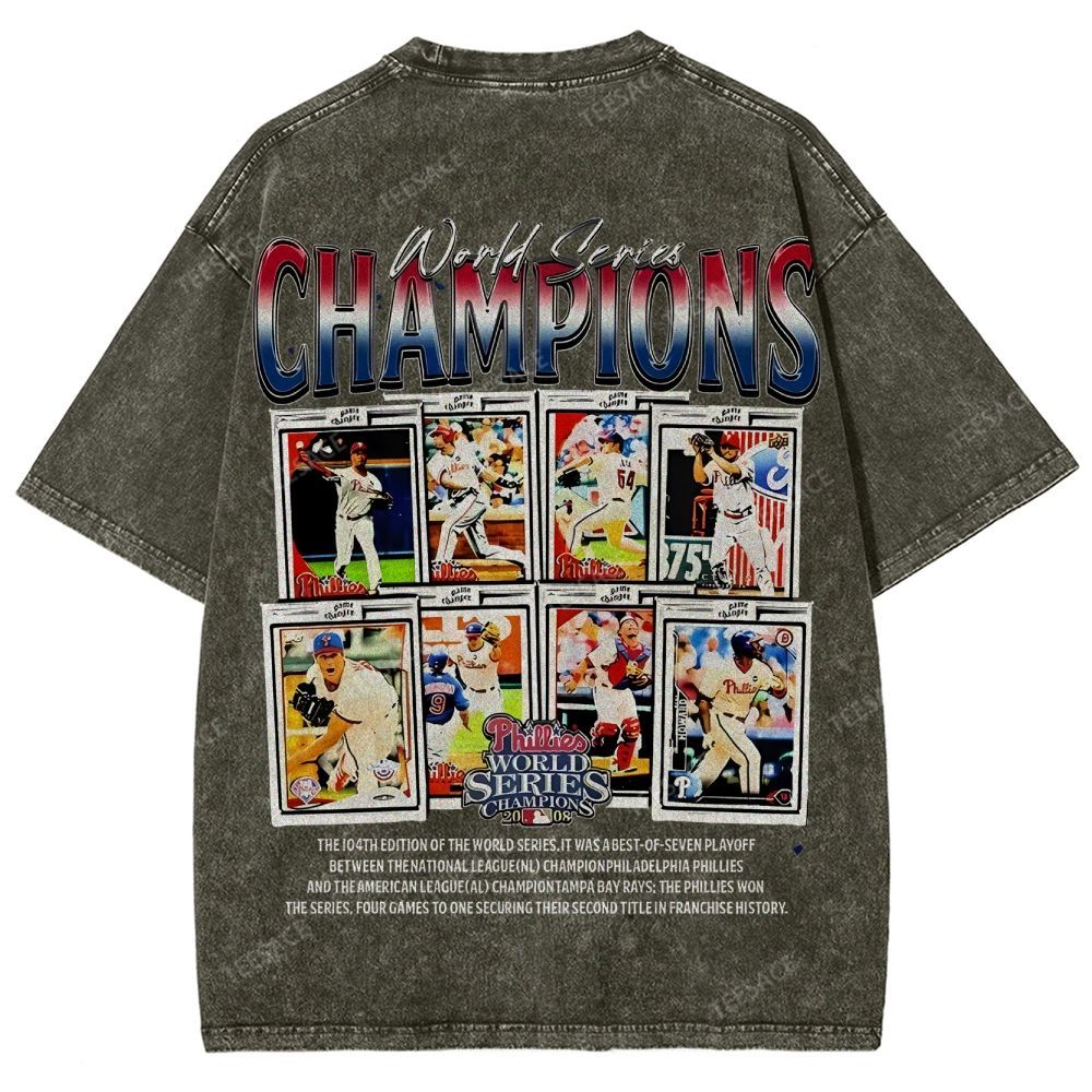 2008 World Series Champions - Phillies T-Shirt