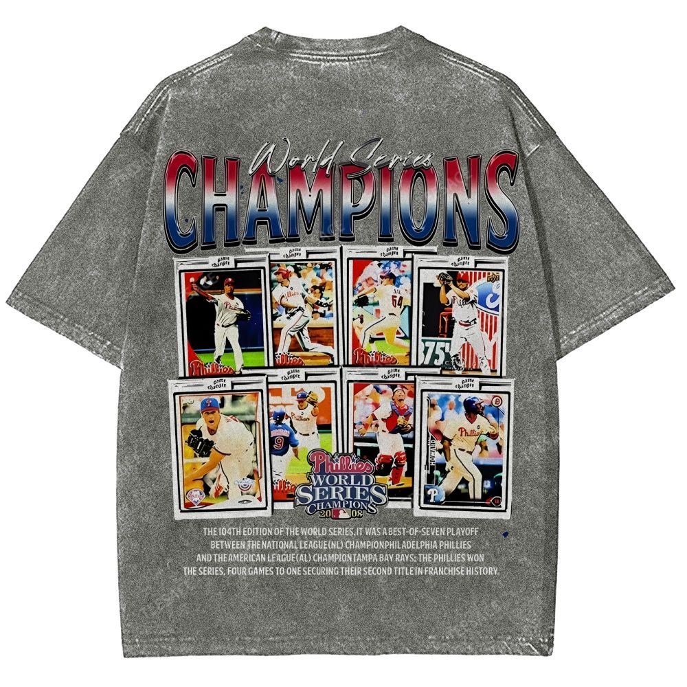 2008 World Series Champions - Phillies T-Shirt
