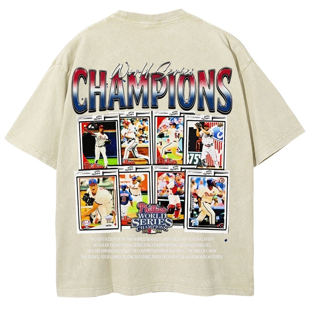 2008 World Series Champions - Phillies T-Shirt