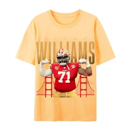 Casual Short Sleeve T-Shirt  Trent Williams Tee
