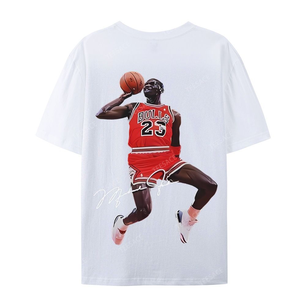 Casual Short Sleeve T-Shirt KOBE AND JORDAN 10.24