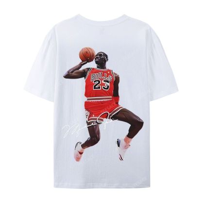 Casual Short Sleeve T-Shirt KOBE AND JORDAN 10.24
