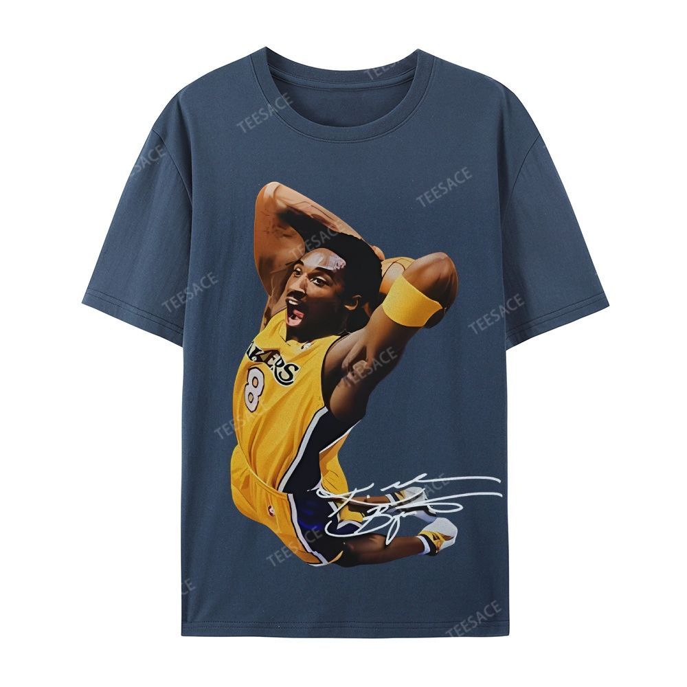 Casual Short Sleeve T-Shirt KOBE AND JORDAN 10.24