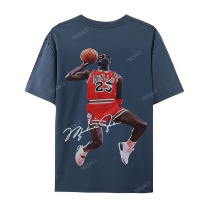 Casual Short Sleeve T-Shirt KOBE AND JORDAN 10.24