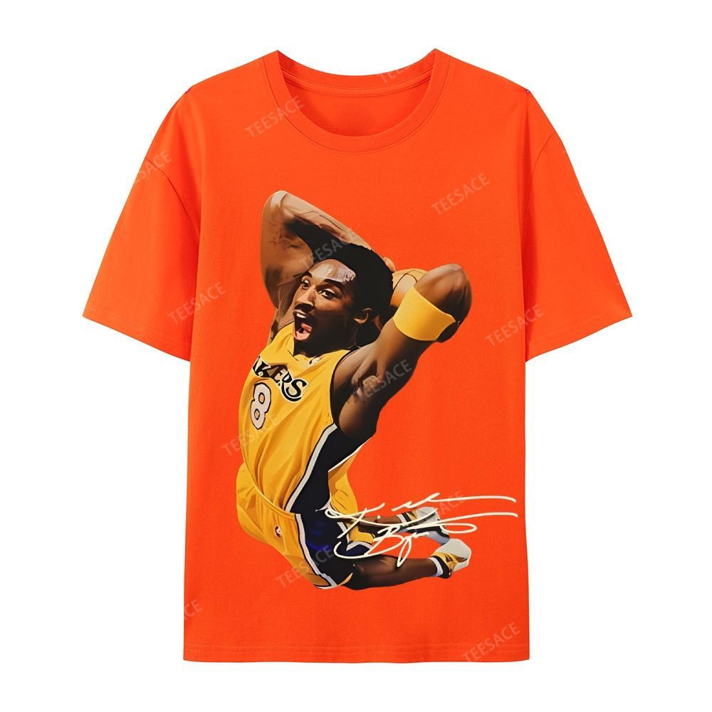 Casual Short Sleeve T-Shirt KOBE AND JORDAN 10.24