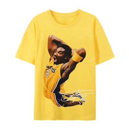 Casual Short Sleeve T-Shirt KOBE AND JORDAN 10.24