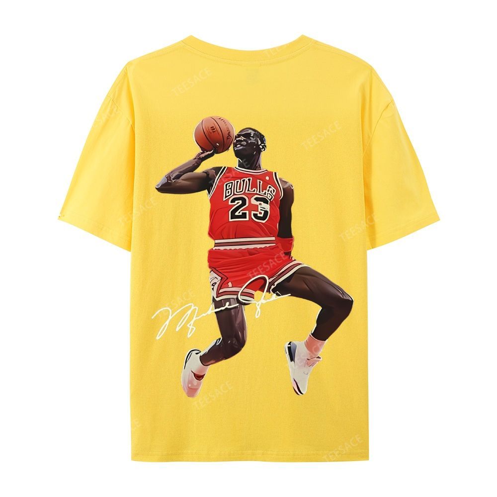 Casual Short Sleeve T-Shirt KOBE AND JORDAN 10.24