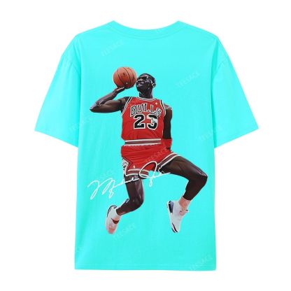 Casual Short Sleeve T-Shirt KOBE AND JORDAN 10.24