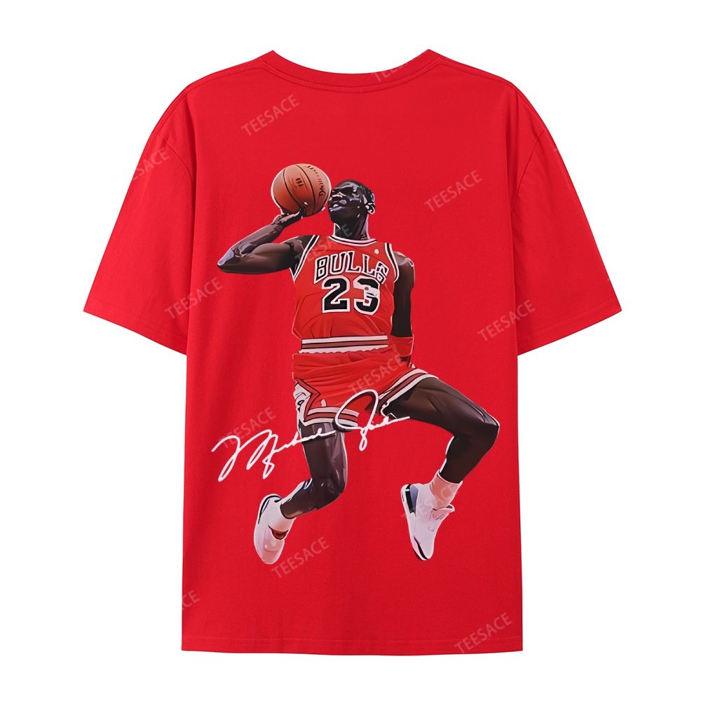 Casual Short Sleeve T-Shirt KOBE AND JORDAN 10.24