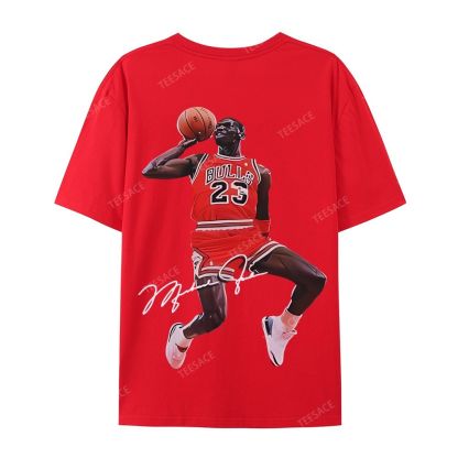 Casual Short Sleeve T-Shirt KOBE AND JORDAN 10.24