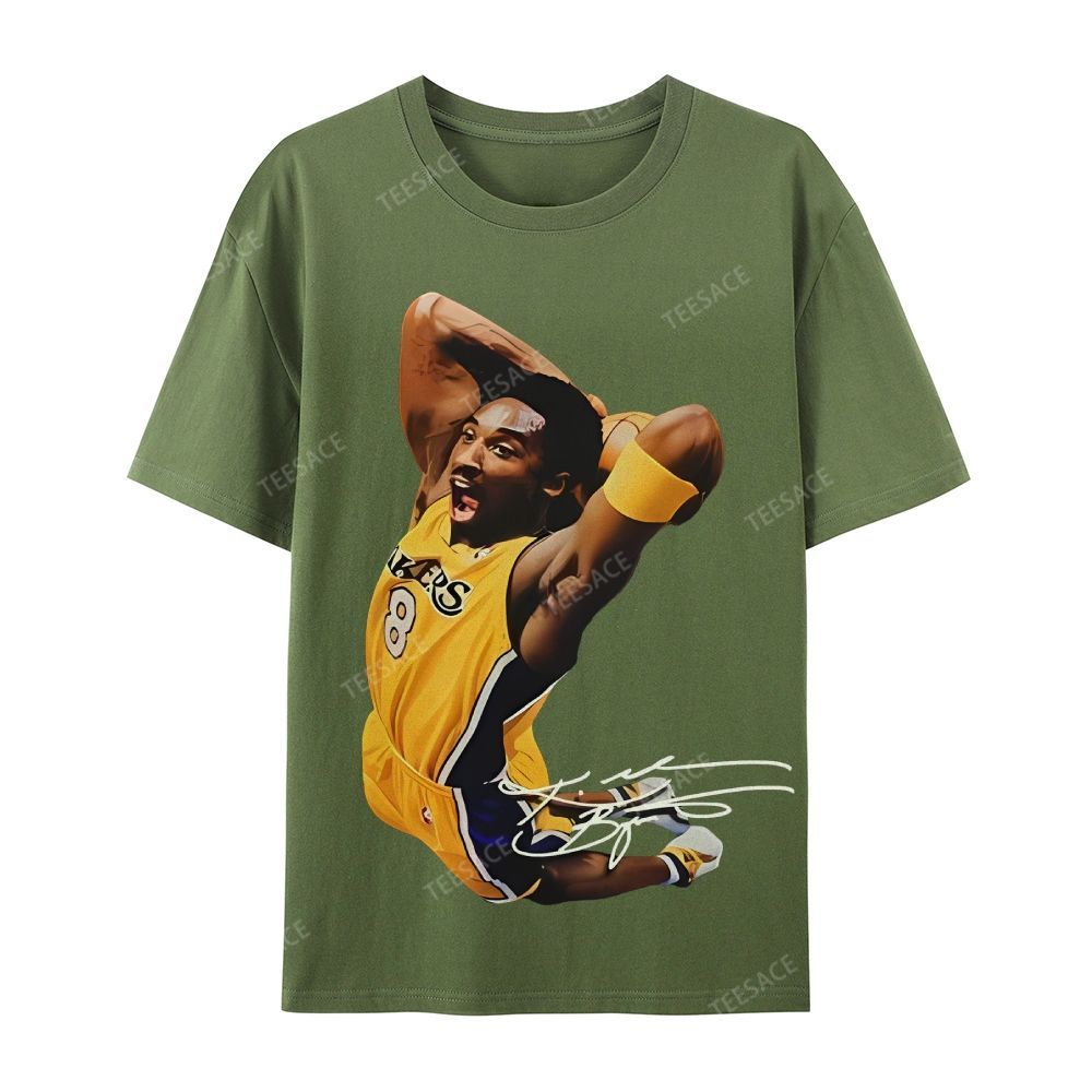 Casual Short Sleeve T-Shirt KOBE AND JORDAN 10.24