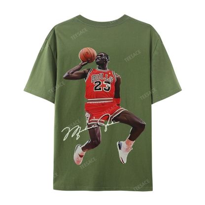 Casual Short Sleeve T-Shirt KOBE AND JORDAN 10.24