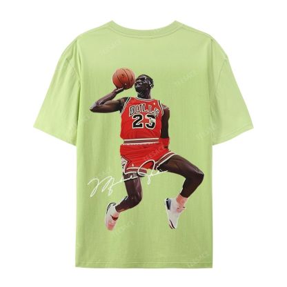 Casual Short Sleeve T-Shirt KOBE AND JORDAN 10.24