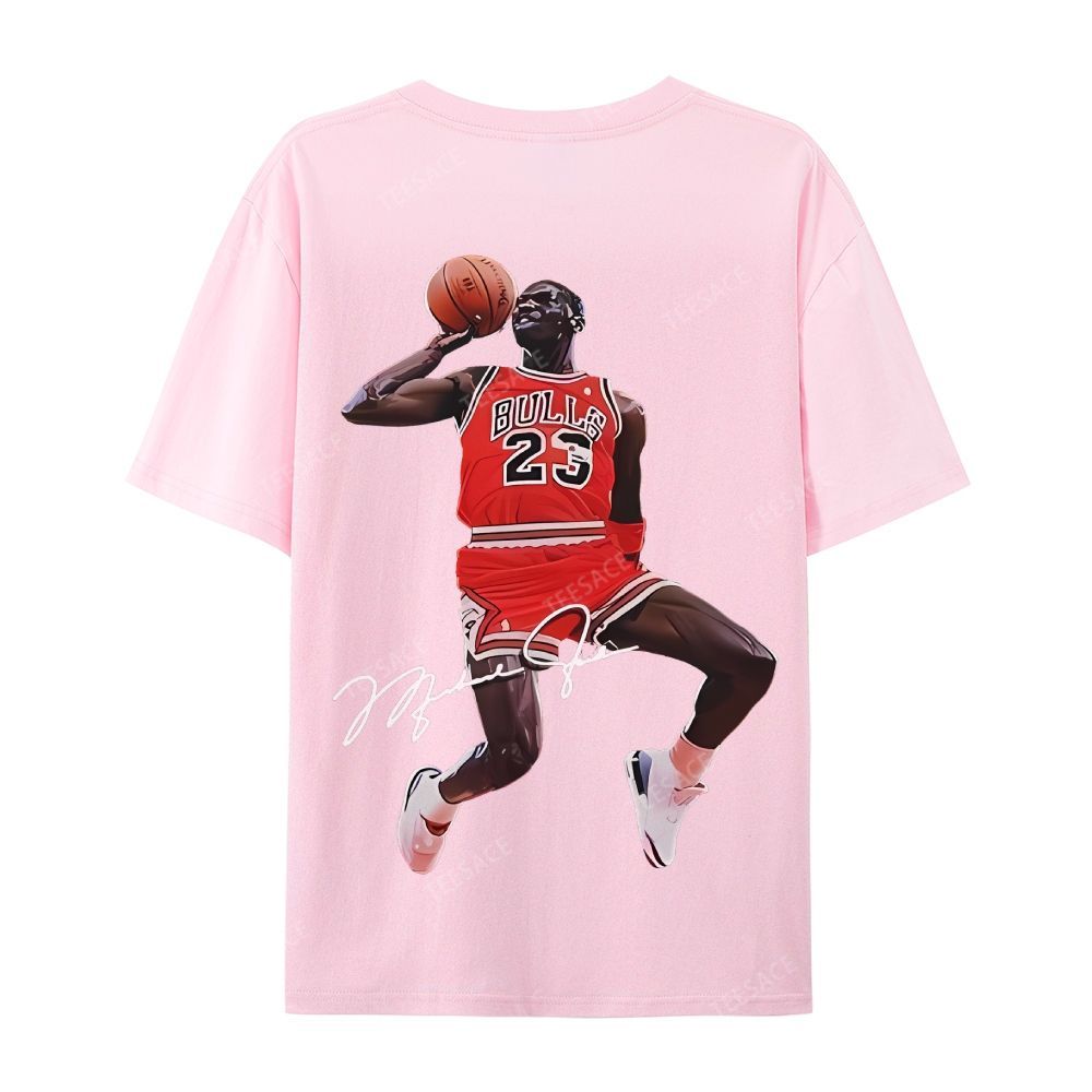 Casual Short Sleeve T-Shirt KOBE AND JORDAN 10.24