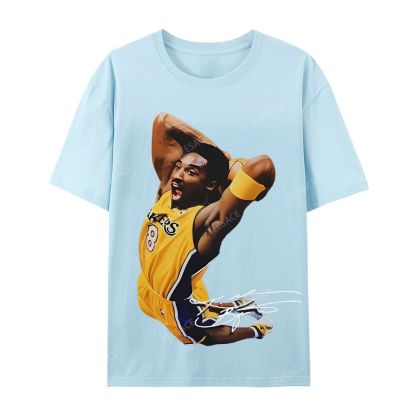 Casual Short Sleeve T-Shirt KOBE AND JORDAN 10.24