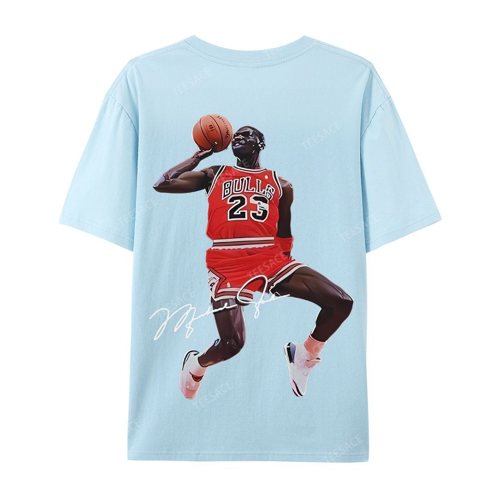 Casual Short Sleeve T-Shirt KOBE AND JORDAN 10.24