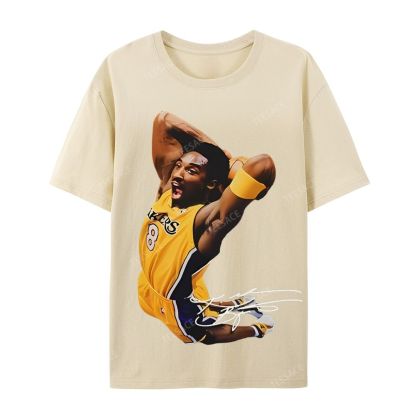 Casual Short Sleeve T-Shirt KOBE AND JORDAN 10.24