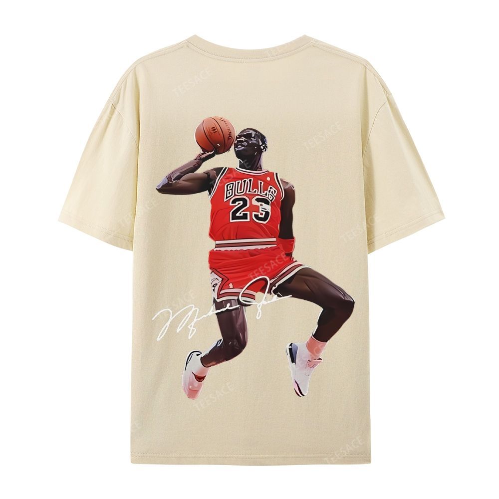 Casual Short Sleeve T-Shirt KOBE AND JORDAN 10.24