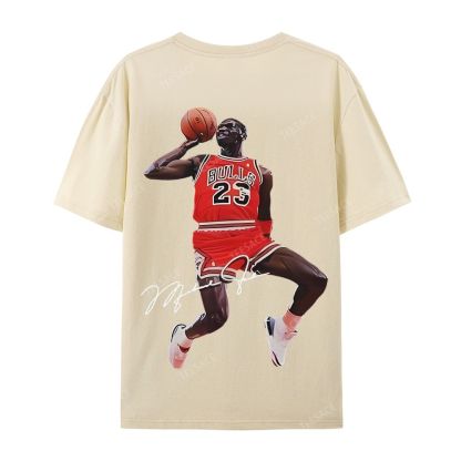 Casual Short Sleeve T-Shirt KOBE AND JORDAN 10.24
