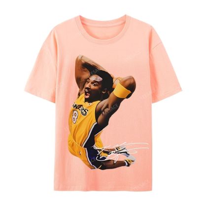 Casual Short Sleeve T-Shirt KOBE AND JORDAN 10.24