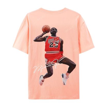 Casual Short Sleeve T-Shirt KOBE AND JORDAN 10.24