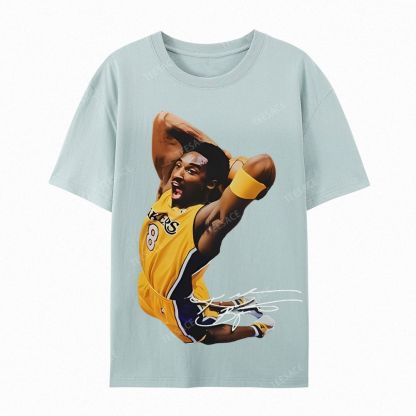 Casual Short Sleeve T-Shirt KOBE AND JORDAN 10.24