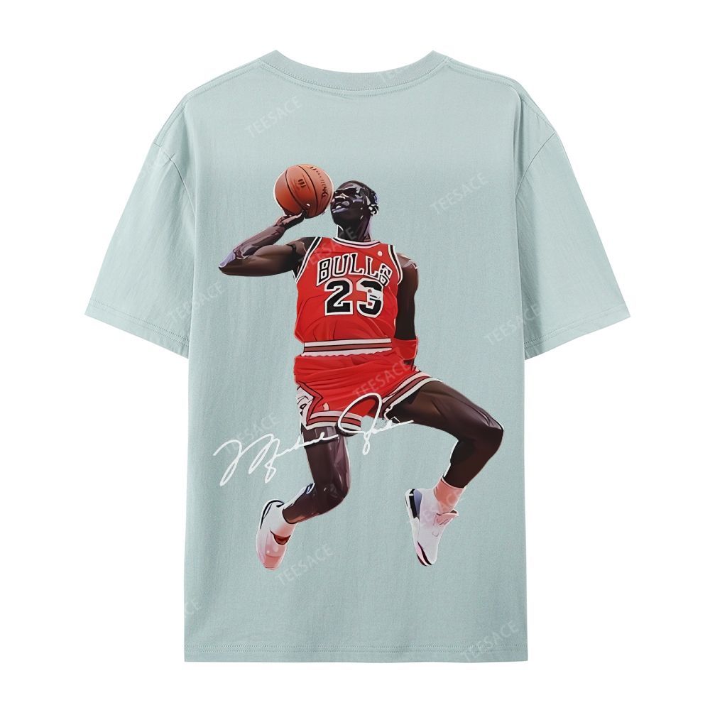 Casual Short Sleeve T-Shirt KOBE AND JORDAN 10.24