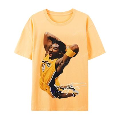 Casual Short Sleeve T-Shirt KOBE AND JORDAN 10.24