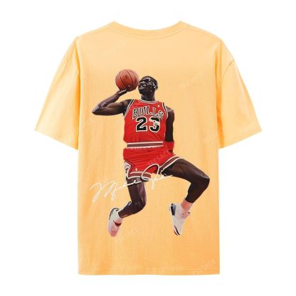 Casual Short Sleeve T-Shirt KOBE AND JORDAN 10.24