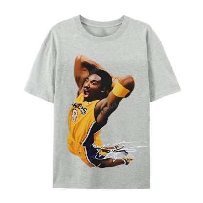 Casual Short Sleeve T-Shirt KOBE AND JORDAN 10.24