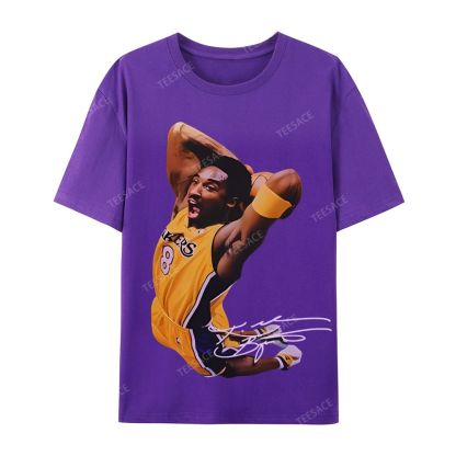 Casual Short Sleeve T-Shirt KOBE AND JORDAN 10.24
