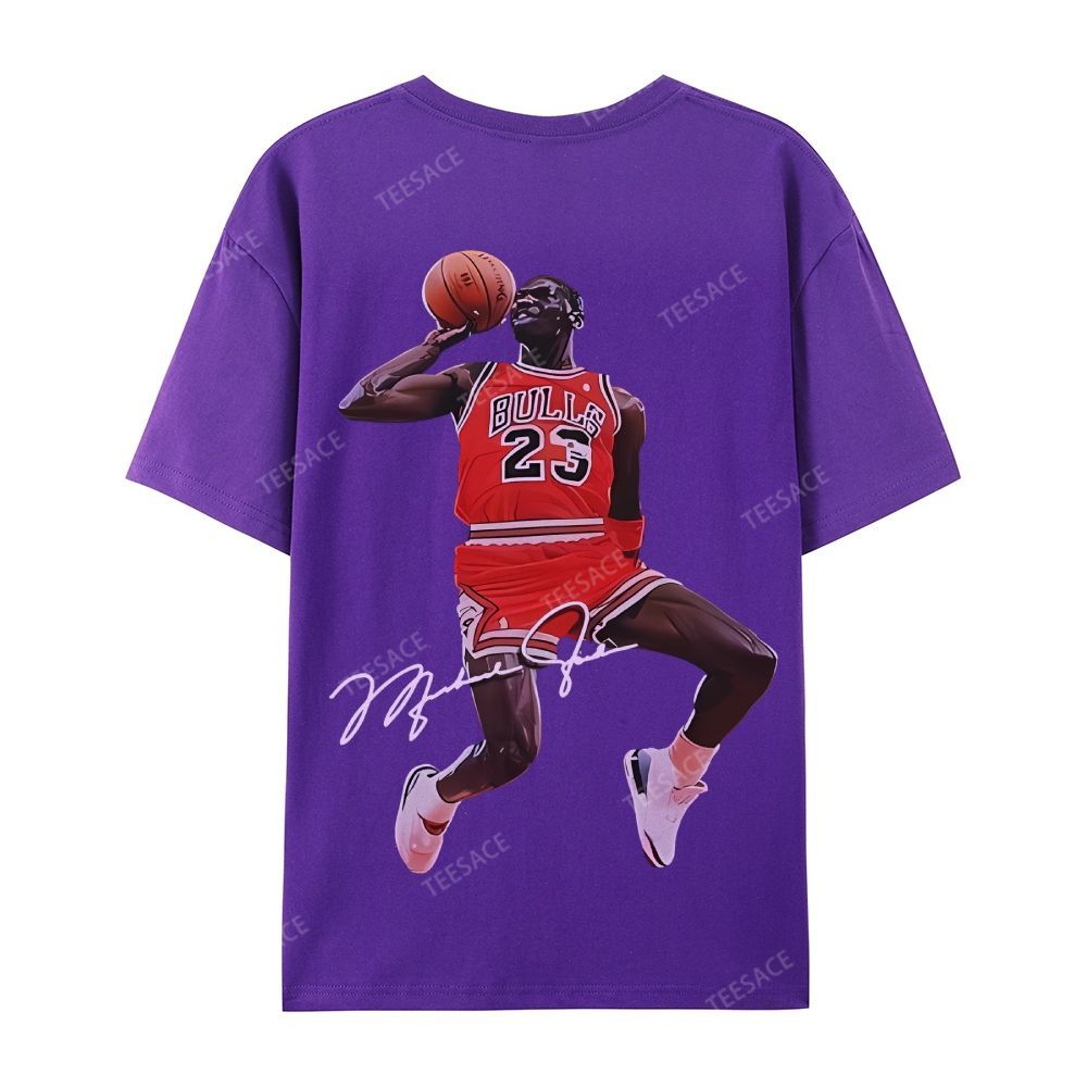 Casual Short Sleeve T-Shirt KOBE AND JORDAN 10.24