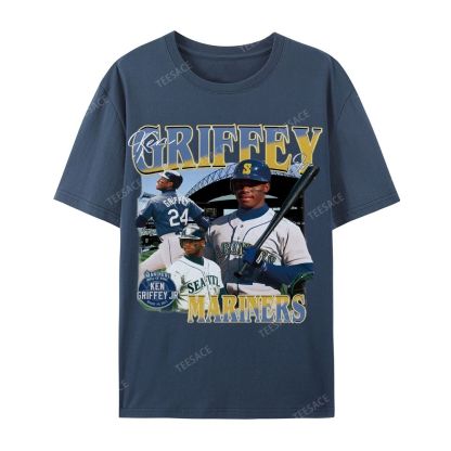 Casual Short Sleeve T-Shirt KEN GRIFFEY JR TEE