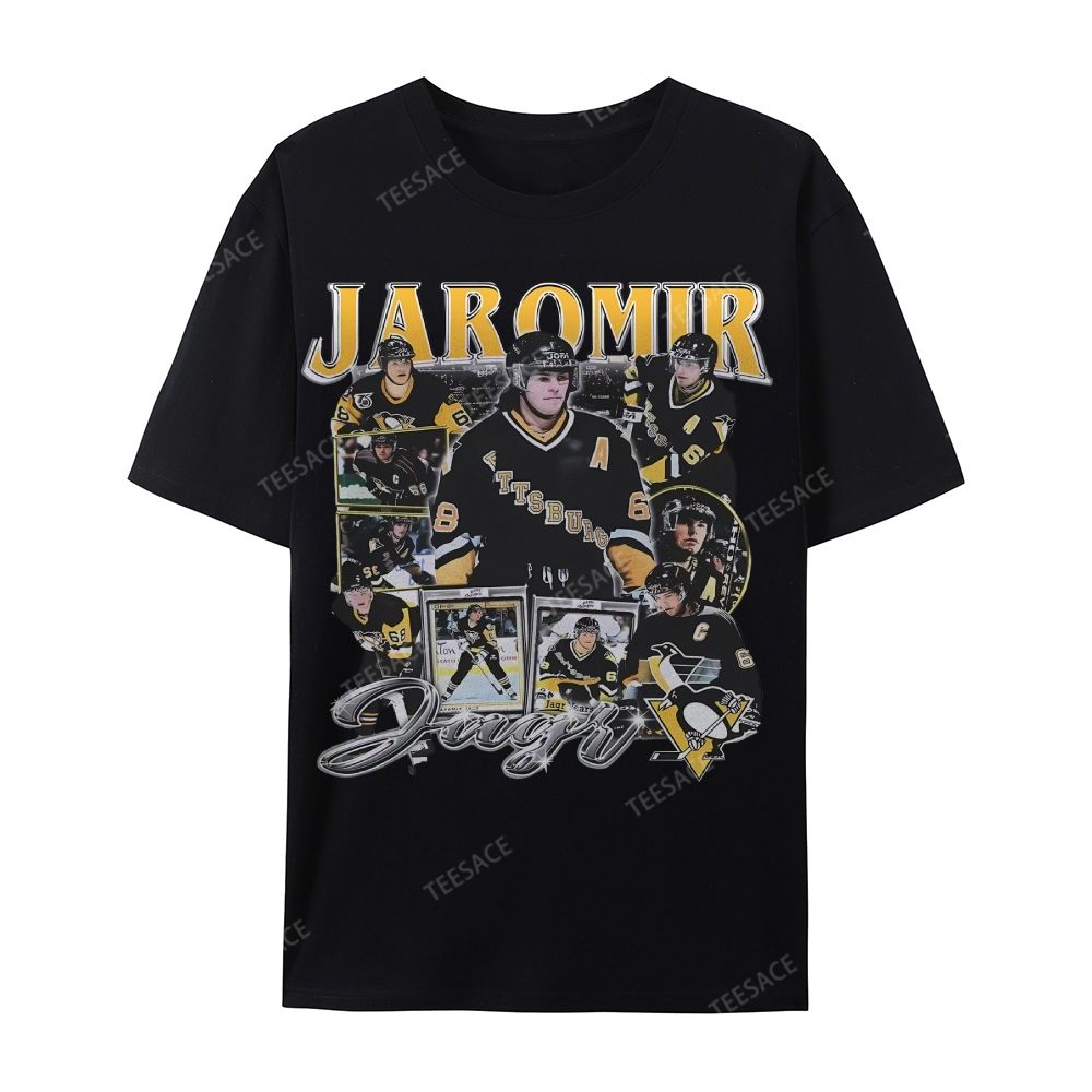Casual Short Sleeve T-Shirt JAROMIR JAGR TEE